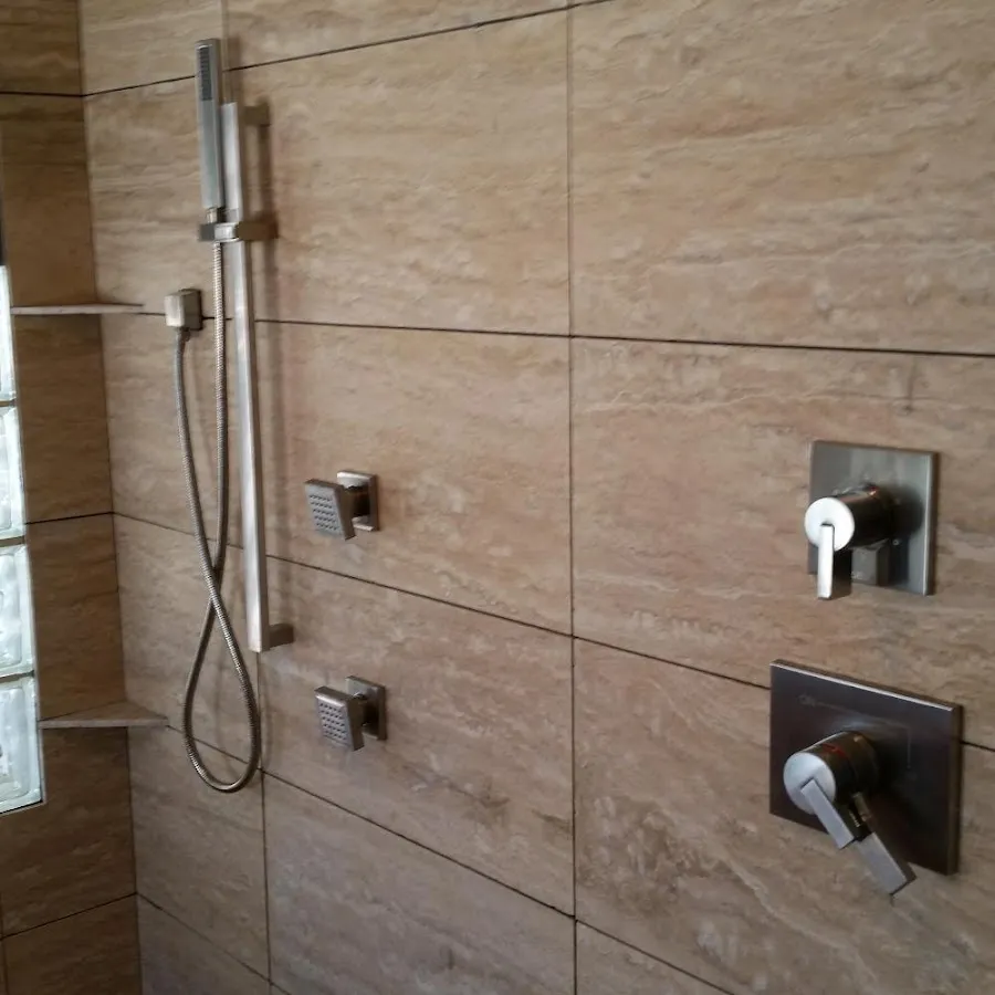 Shower fixture installation for Water Heater Replacement in Hoquiam
